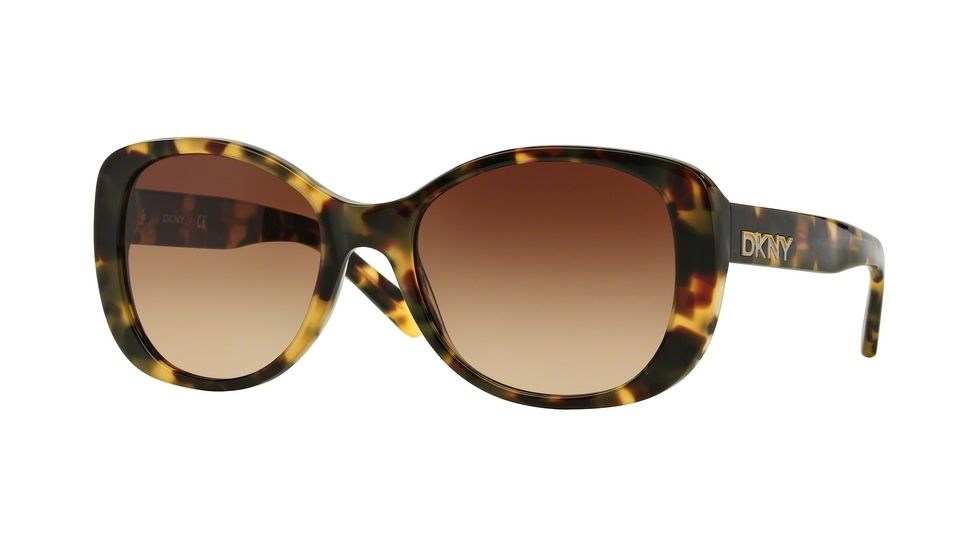 DKNY DY4136 Bifocal Prescription Sunglasses DY4136-368913-56 - Lens Diameter 56 mm, Frame Color Vintage Tortoise