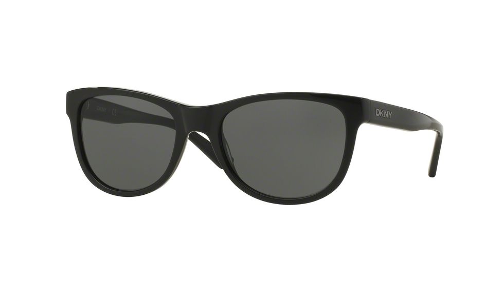 DKNY DY4139 Progressive Prescription Sunglasses DY4139-368887-55 - Lens Diameter 55 mm, Frame Color Black