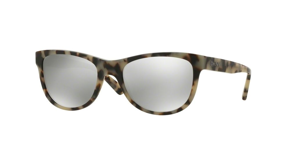 DKNY DY4139 Progressive Prescription Sunglasses DY4139-37016G-55 - Lens Diameter 55 mm, Frame Color Cream-Tortoise