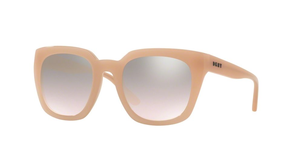 DKNY DY4144 Sunglasses 37248Z-52 - Blush Frame, Silver Blush Mirror Lenses