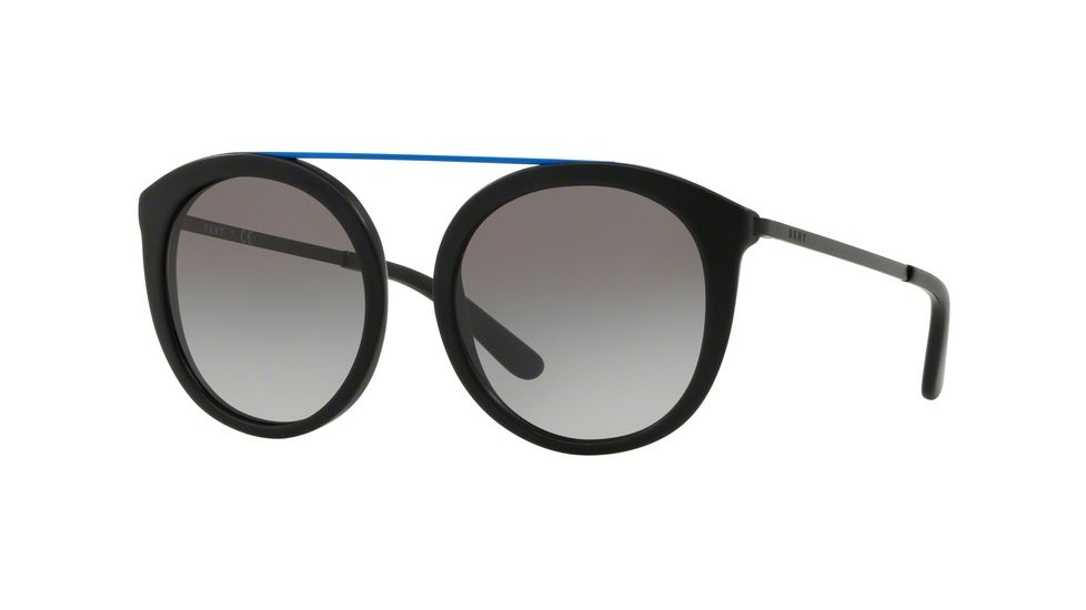 DKNY DY4154 Sunglasses 377311-52 - Matte Black Frame, Grey Gradient Lenses