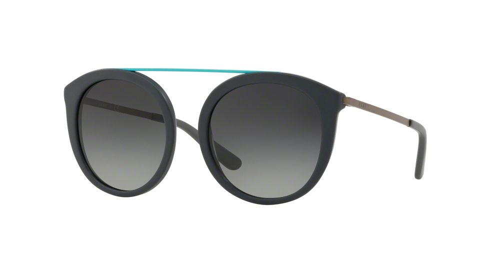 DKNY DY4154 Sunglasses 377611-52 - Matte Grey Frame, Grey Gradient Lenses