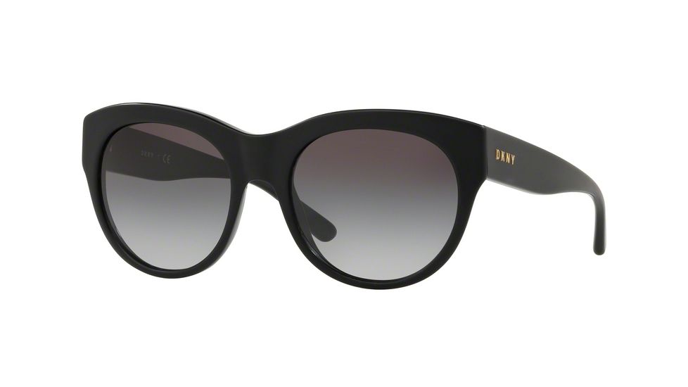 DKNY DY4157 Sunglasses 36888G-55 - Black Frame, Grey Gradient Lenses