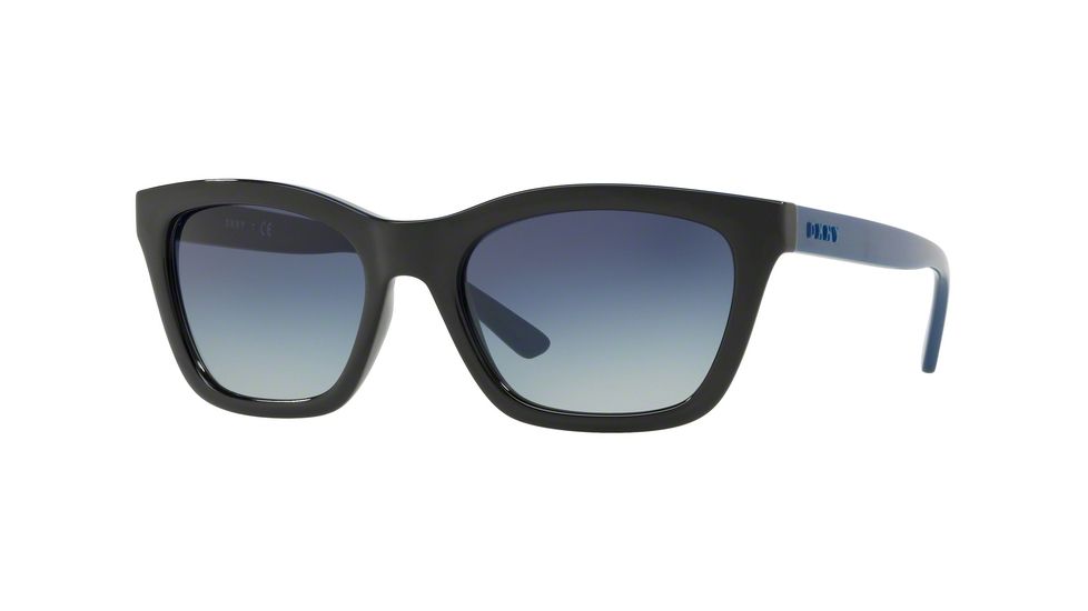 DKNY DY4158 Prescription Sunglasses DY4158-36884L-55 - Lens Diameter 55 mm, Frame Color Black