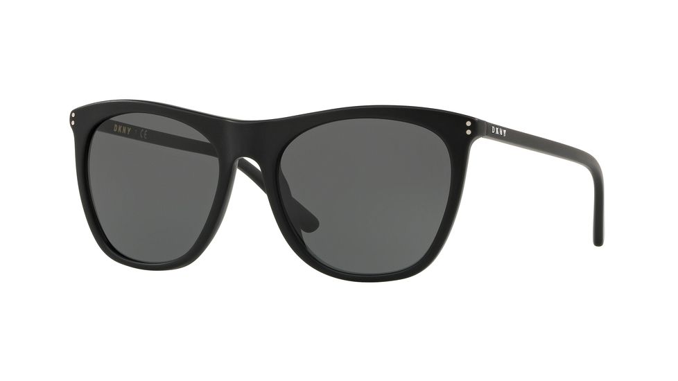 DKNY DY4161 Progressive Prescription Sunglasses DY4161-368887-57 - Lens Diameter 57 mm, Frame Color Black