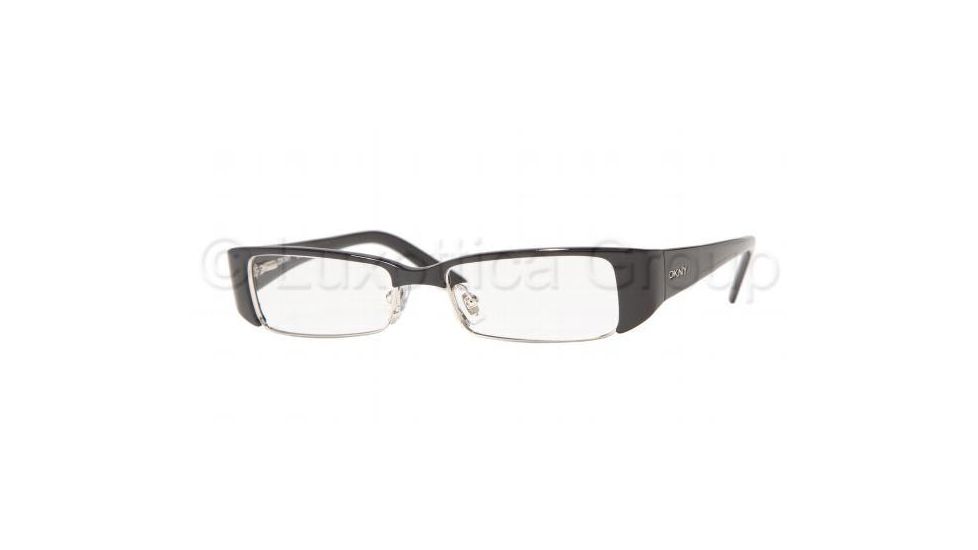 DKNY DY4570 Eyeglasses Styles Black Frame w/Non-Rx 51 mm Diameter Lenses, 3290-5115