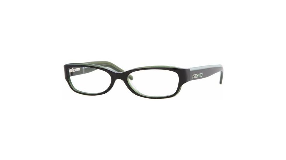 DKNY DY4590 Bifocal Eyeglasses Black/Green/Transparent Green Frame / 50 mm Prescription Lenses, 3408-5015, Select Frame Color / Lens Black/Green/Transparent Green Frame / 50 mm Prescription Lenses
