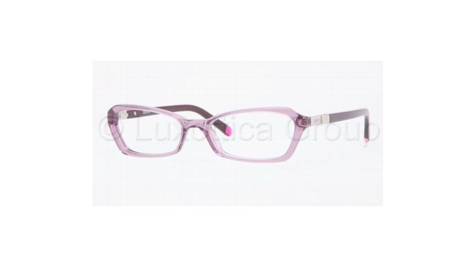DKNY DY4616 Single Vision Prescription Eyewear 3517-4916 - Transparent Violet 