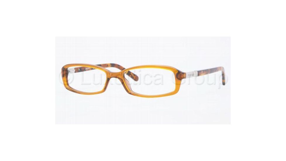 DKNY DY4617 Single Vision Prescription Eyewear 3519-5216 - Honey 