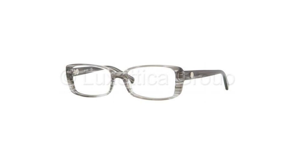 DKNY DY4623 Single Vision Prescription Eyeglasses 3449-5216 - Striped Gray Demo Lens Frame
