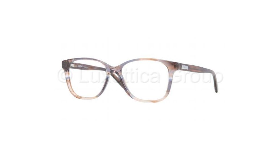 DKNY DY4634 Bifocal Prescription Eyeglasses 3591-5116 - Spotted Brown Frame, Demo Lens Lenses