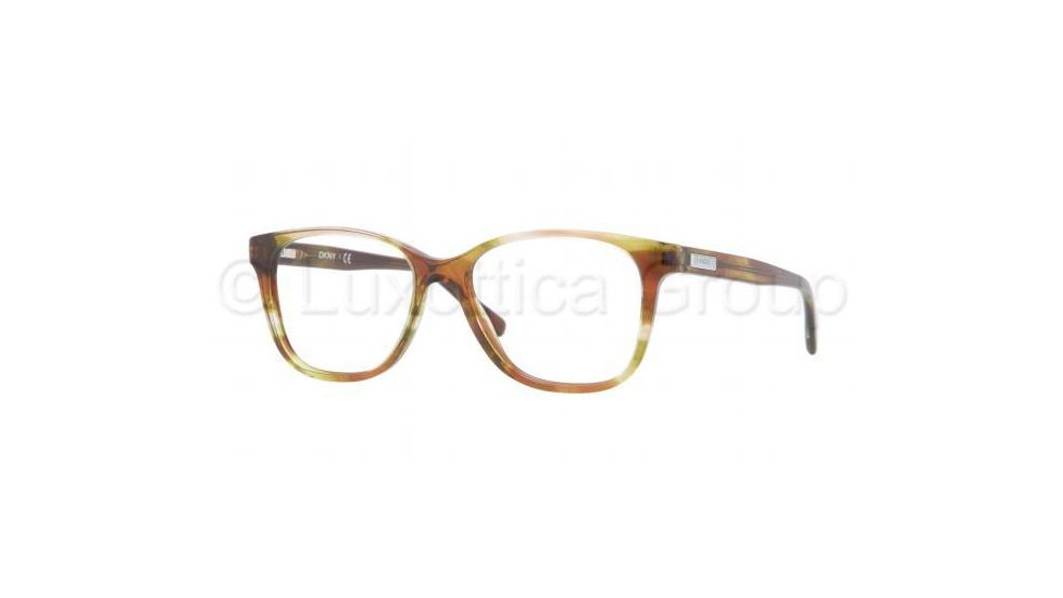 DKNY DY4634 Bifocal Prescription Eyeglasses 3594-5116 - Spotted Green Frame