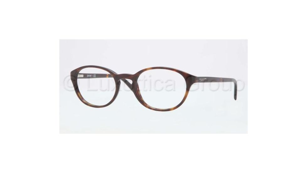 DKNY DY4638 Progressive Prescription Eyeglasses 3016-4920 - Dark Tortoise Frame, Demo Lens Lenses