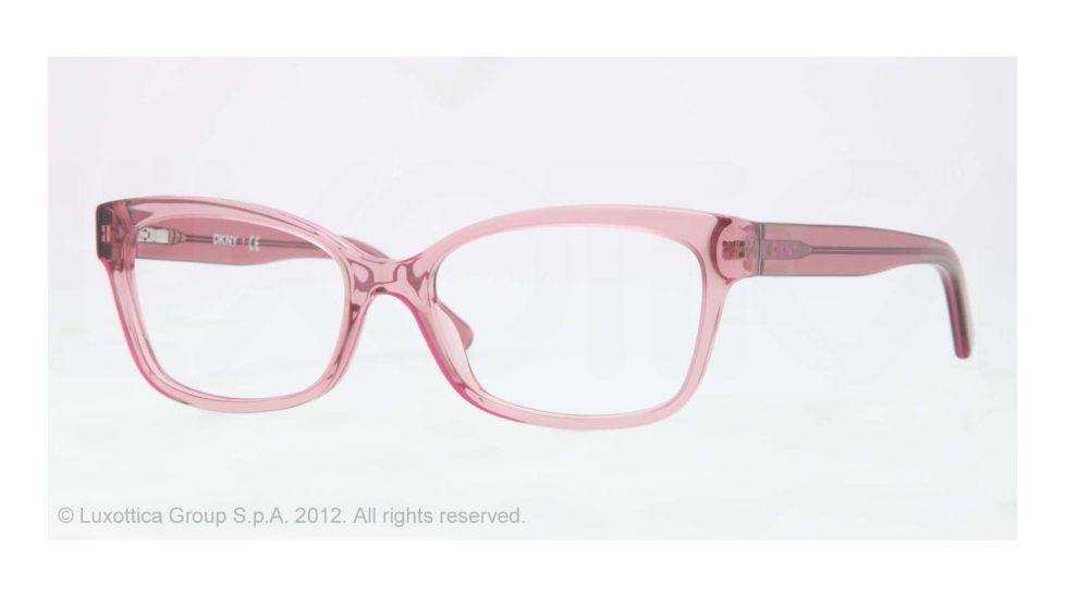 DKNY DY4639 Single Vision Prescription Eyeglasses 3608-51 - Pink Frame, Demo Lens Lenses