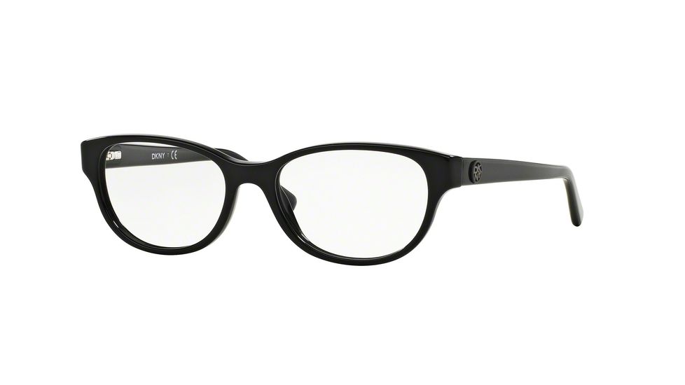 DKNY DY4642 Progressive Prescription Eyeglasses 3001-51 - Black Frame, Demo Lens Lenses