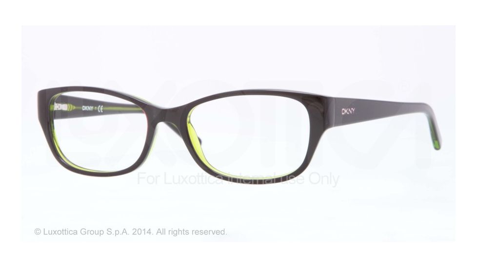 DKNY DY4646 Progressive Prescription Eyeglasses 3623-51 - Violet Black Green Frame