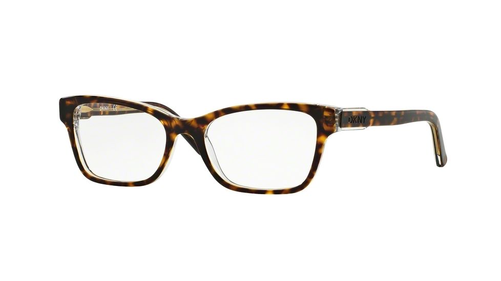 DKNY DY4650 Eyeglass Frames 3533-51 - Transparent Tortoise Frame