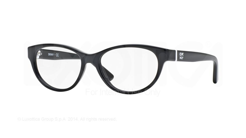 DKNY DY4655 Single Vision Prescription Eyeglasses 3001-51 - Black Frame