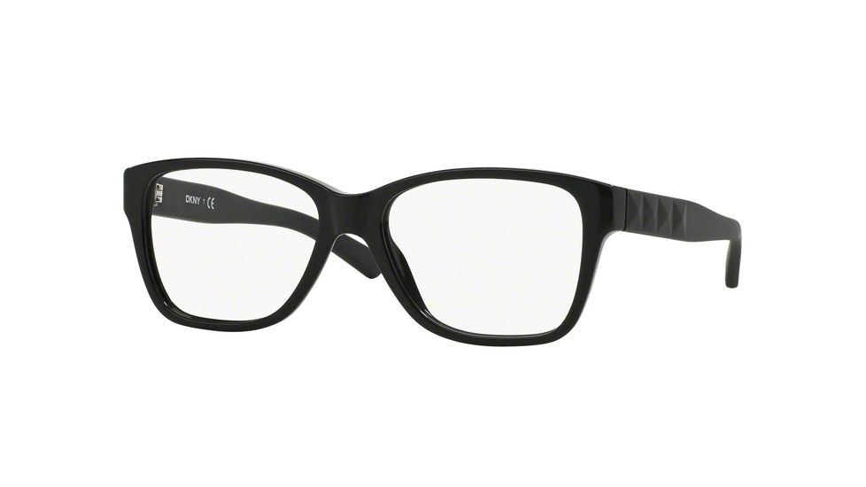DKNY DY4660 Single Vision Prescription Eyeglasses 3001-51 - Black Frame