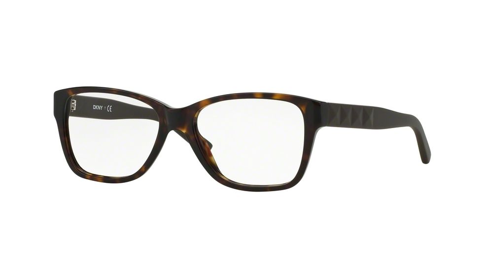 DKNY DY4660 Single Vision Prescription Eyeglasses 3016-53 - Dark Tortoise Frame