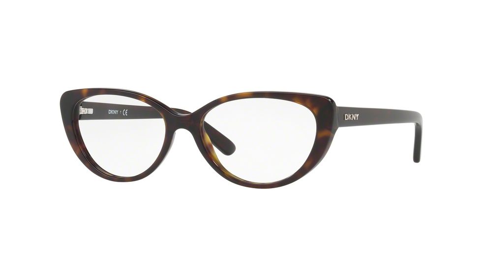 DKNY DY4664 Progressive Prescription Eyeglasses 3702-52 - Dark Tortoise Frame