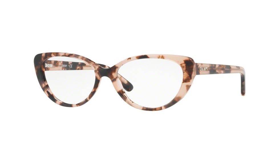 DKNY DY4664 Progressive Prescription Eyeglasses 3731-52 - Pink Tortoise Frame