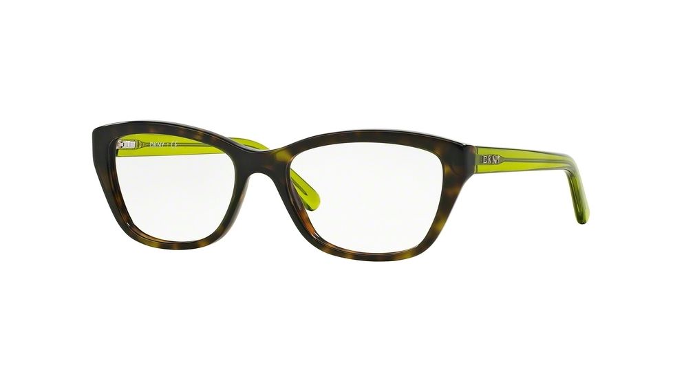 DKNY DY4665 Eyeglass Frames 3673-51 - Green/tortoise Frame