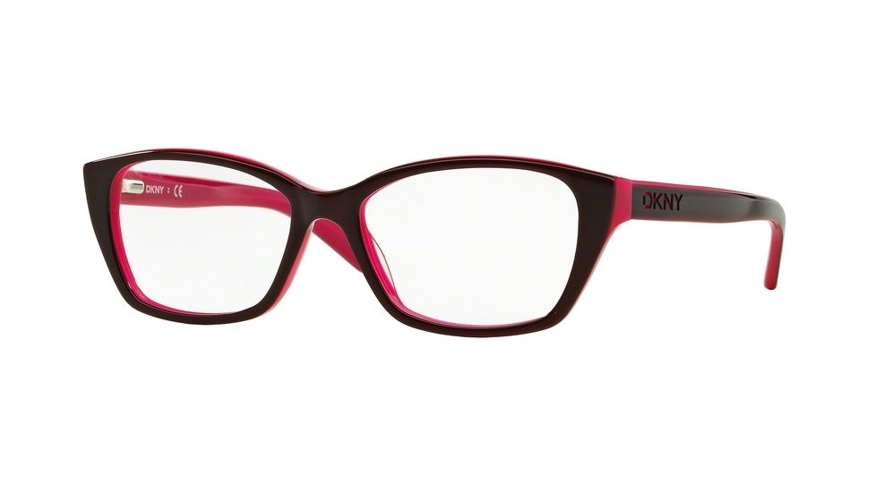 DKNY DY4668 Bifocal Prescription Eyeglasses 3686-51 - Bordeaux Pink Frame