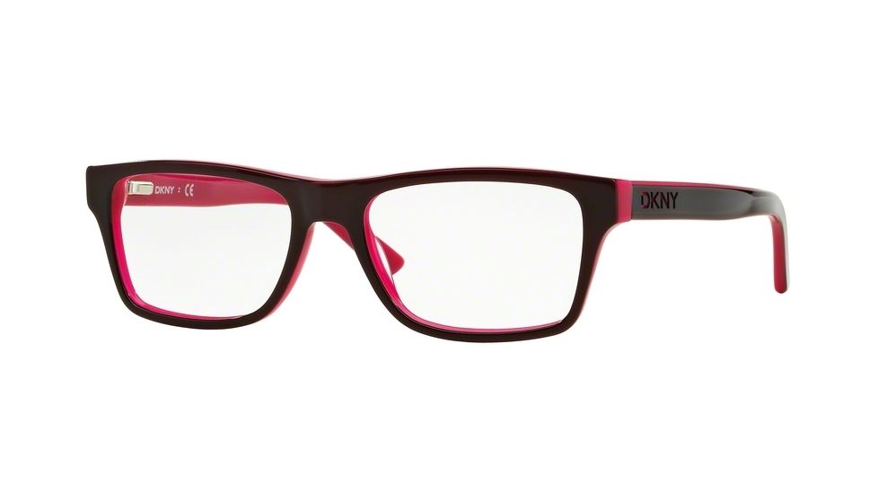 DKNY DY4669 Bifocal Prescription Eyeglasses 3686-51 - Bordeaux Pink Frame