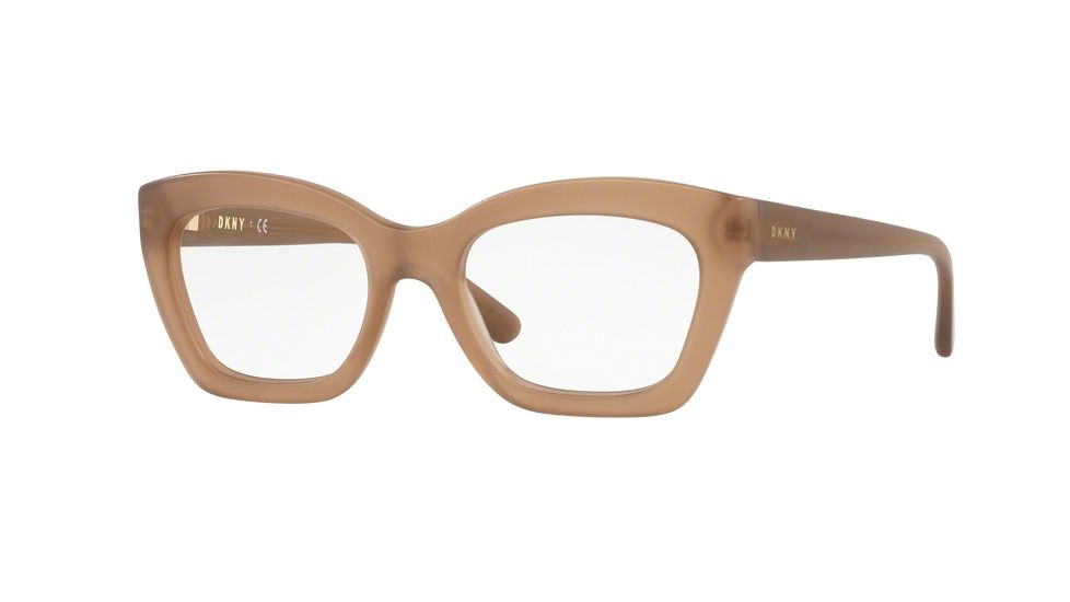DKNY DY4683 Bifocal Prescription Eyeglasses 3756-49 - Matte Light Brown Frame