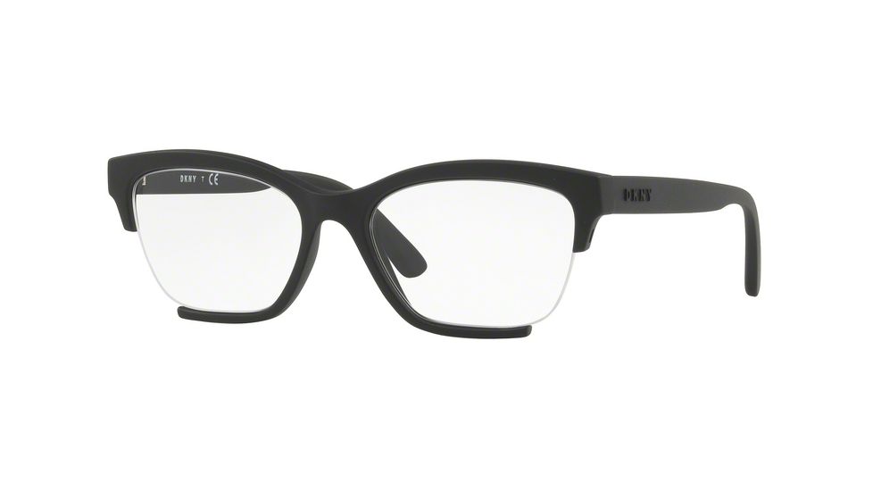 DKNY DY4688 Bifocal Prescription Eyeglasses 3688-52 - Matte Black Frame, Demo Lenses Lenses
