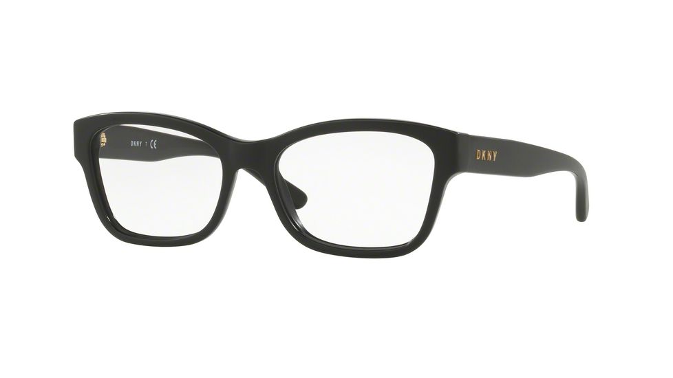 DKNY DY4689 Progressive Prescription Eyeglasses 3688-52 - Black Frame, Demo Lenses Lenses