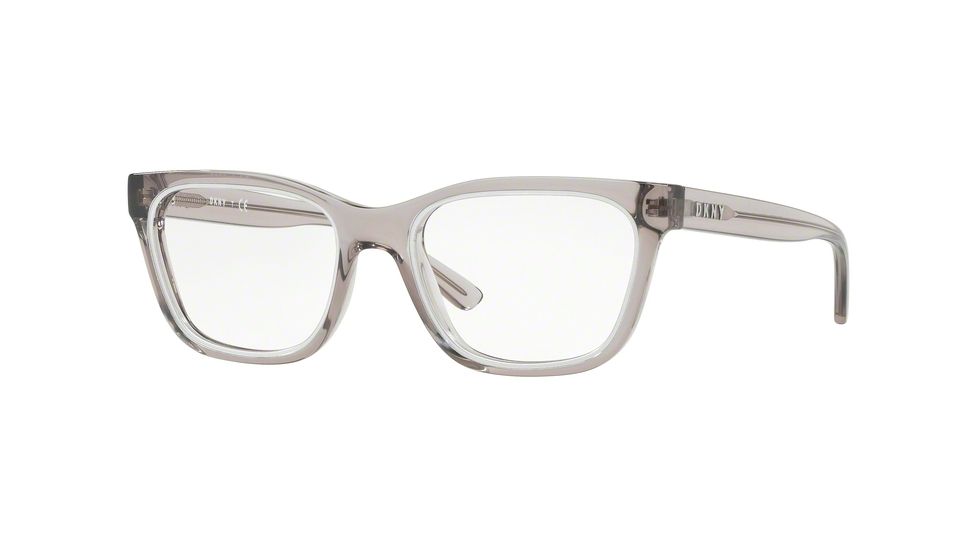 DKNY DY4692 Progressive Prescription Eyeglasses 3691-51 - Transparent Gray Frame
