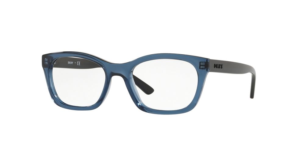 DKNY DY4693 Prescription Eyeglasses 3714-52 - Transparent Navy Frame