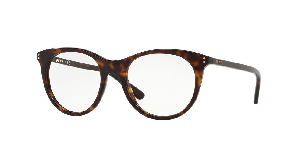 DKNY DY4694 Progressive Prescription Eyeglasses 3774-50 - Dark Tortoise Frame