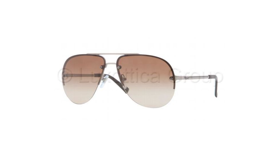 DKNY DY5074 Sunglasses 120813-6013 - Matte Grey Frame, Brown Gradient Lenses