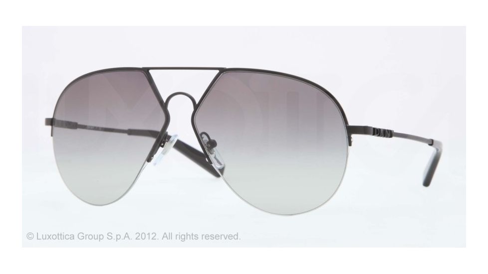 DKNY DY5075 Progressive Prescription Sunglasses DY5075-100411-59 - Lens Diameter 59 mm, Frame Color Matte Black