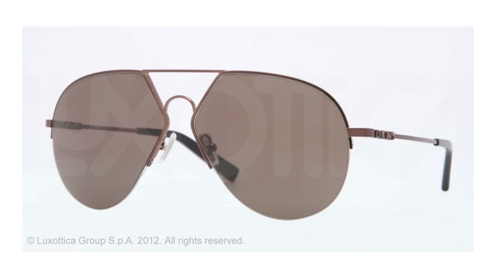 DKNY DY5075 Progressive Prescription Sunglasses DY5075-116973-59 - Lens Diameter 59 mm, Frame Color Brown