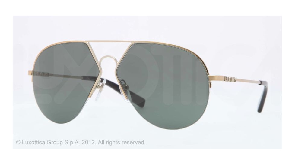 DKNY DY5075 Progressive Prescription Sunglasses DY5075-118971-59 - Lens Diameter 59 mm, Frame Color Pale Gold