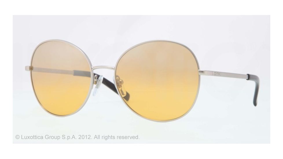 DKNY DY5076 Single Vision Prescription Sunglasses DY5076-10297F-56 - Lens Diameter 56 mm, Lens Diameter 56 mm, Frame Color Matte Silver