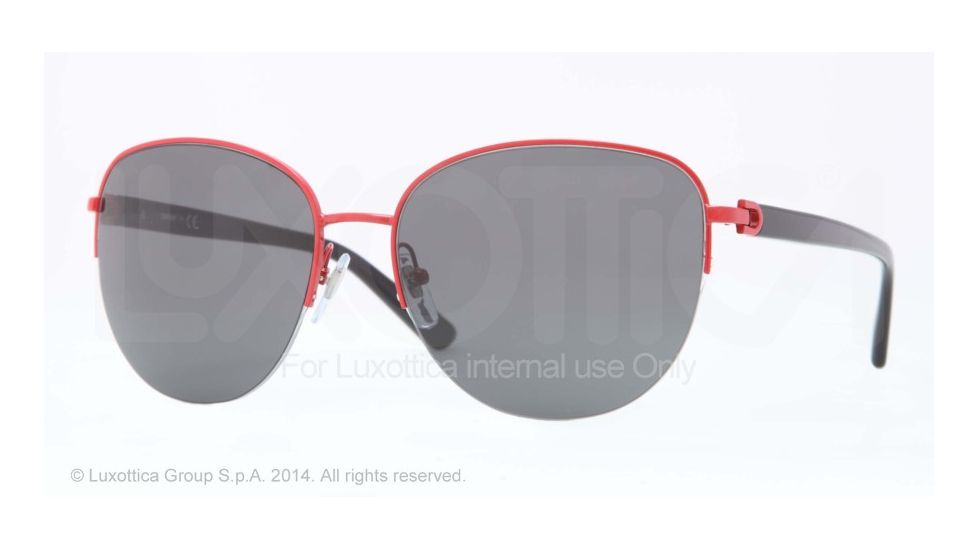 DKNY DY5077 Sunglasses 105687-59 - Red Frame, Gray Lenses