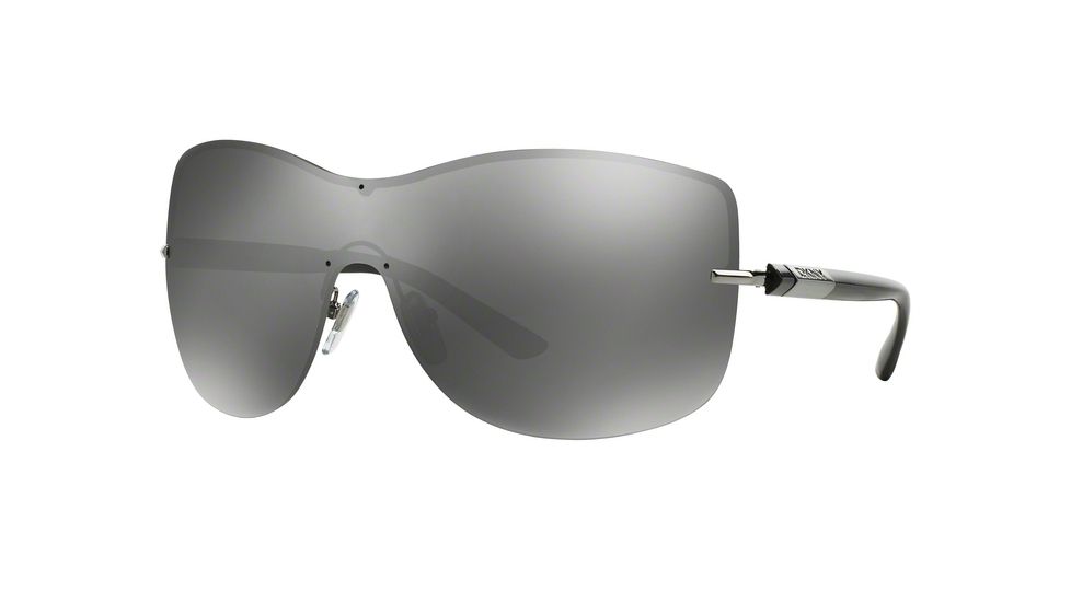 DKNY DY5081 Sunglasses 10036G-38 - Gunmetal Frame, Grey Mirror Silver Lenses