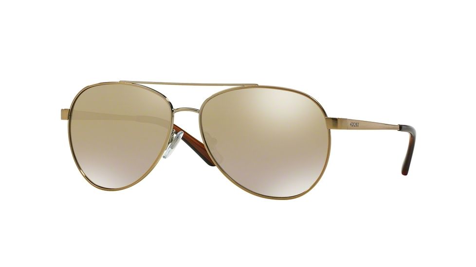 DKNY DY5082 Bifocal Prescription Sunglasses DY5082-12236E-59 - Lens Diameter 59 mm, Frame Color Brushed Gold