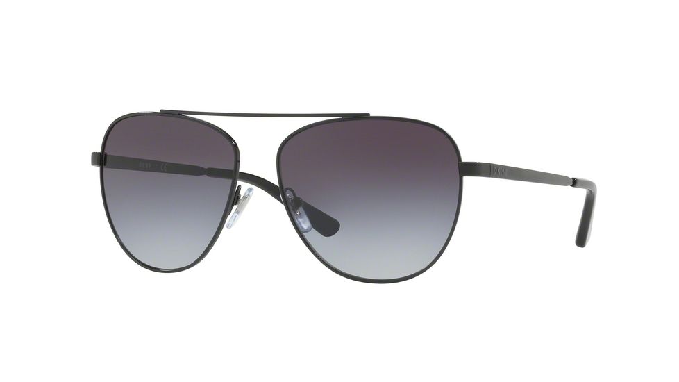 DKNY DY5085 Sunglasses 124411-58 - Black Frame, Grey Gradient Lenses