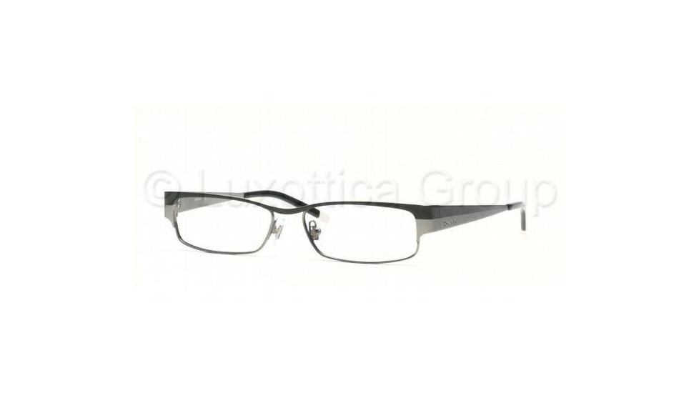 DKNY DY5553 Eyeglasses Styles - Black - Gunmetal Frame w/Non-Rx 50 mm Diameter Lenses, 1080-5015