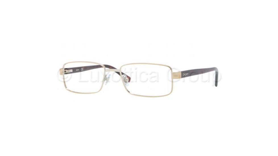 DKNY DY5638 Single Vision Prescription Eyeglasses 1189-5117 - Pale Gold Frame