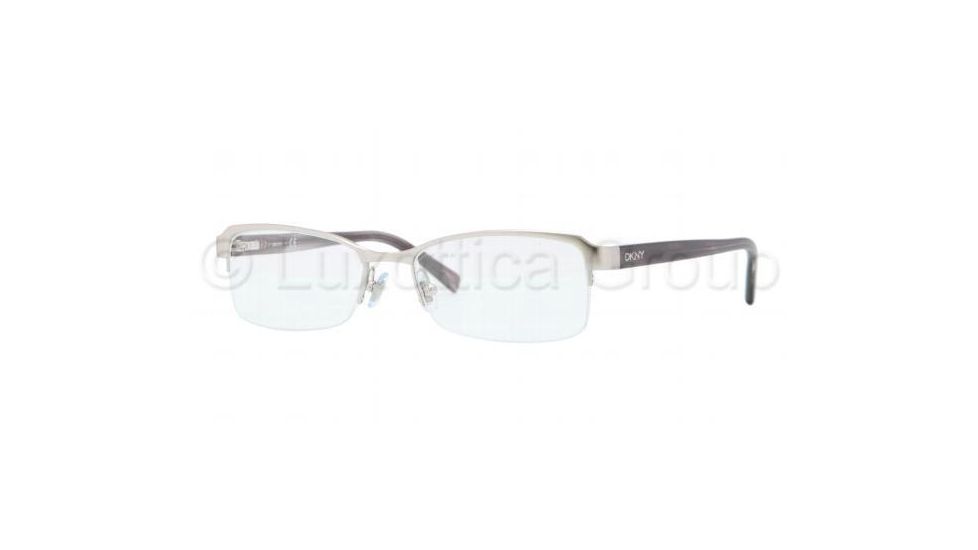 DKNY DY5639 Single Vision Prescription Eyeglasses 1029-5217 - Matte Silver Frame