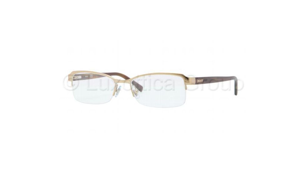 DKNY DY5639 Single Vision Prescription Eyeglasses 1189-5217 - Pale Gold Frame