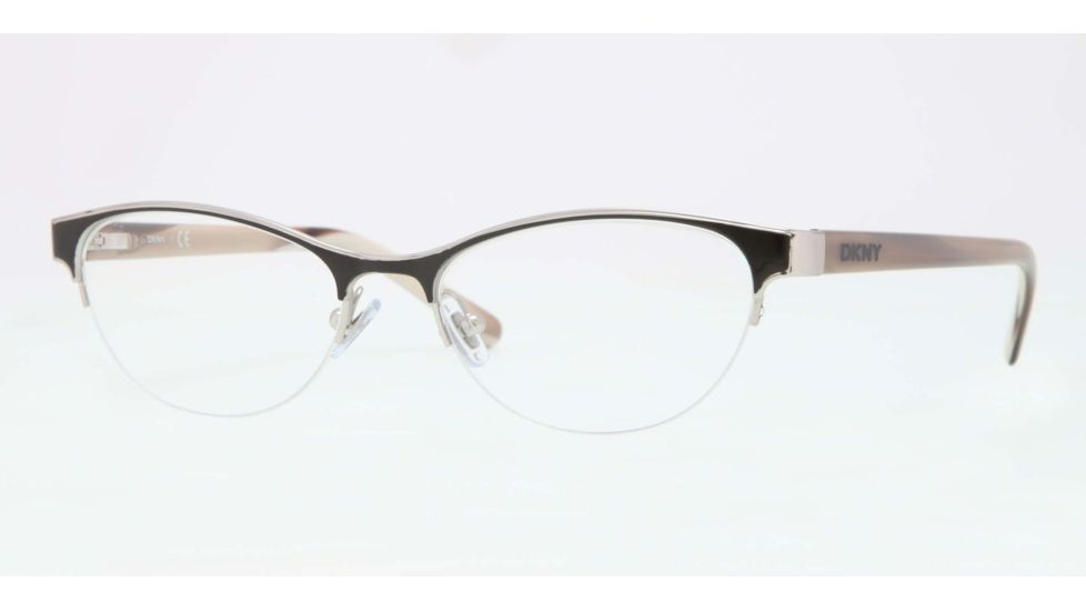 DKNY DY5642 Bifocal Prescription Eyeglasses 1097-52 - Matte Chrome Frame, Demo Lens Lenses