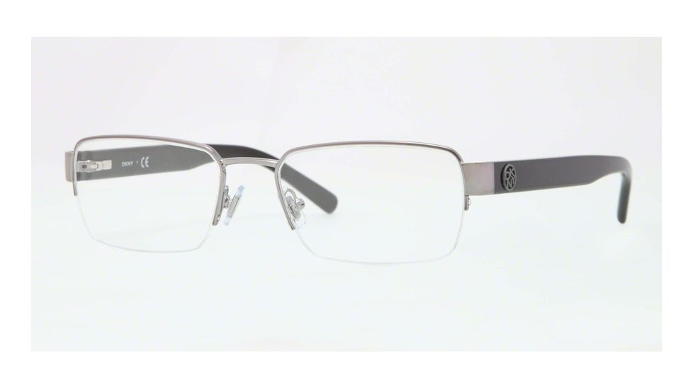 DKNY DY5643 Single Vision Prescription Eyeglasses 1003-54 - Gunmetal Frame, Demo Lens Lenses